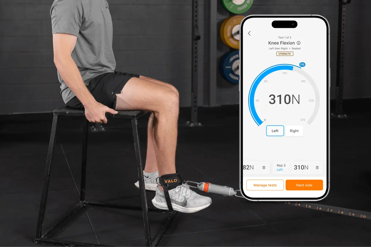 Visual example supporting patient understanding during strength and performance testing in Perth